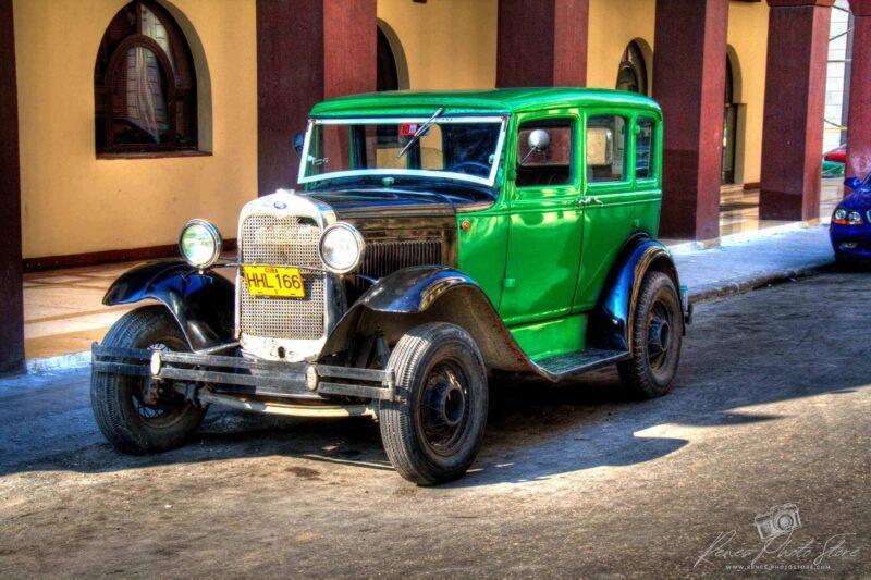 Green 1930 Ford Model A Havana | Classic Vintage Car Photo