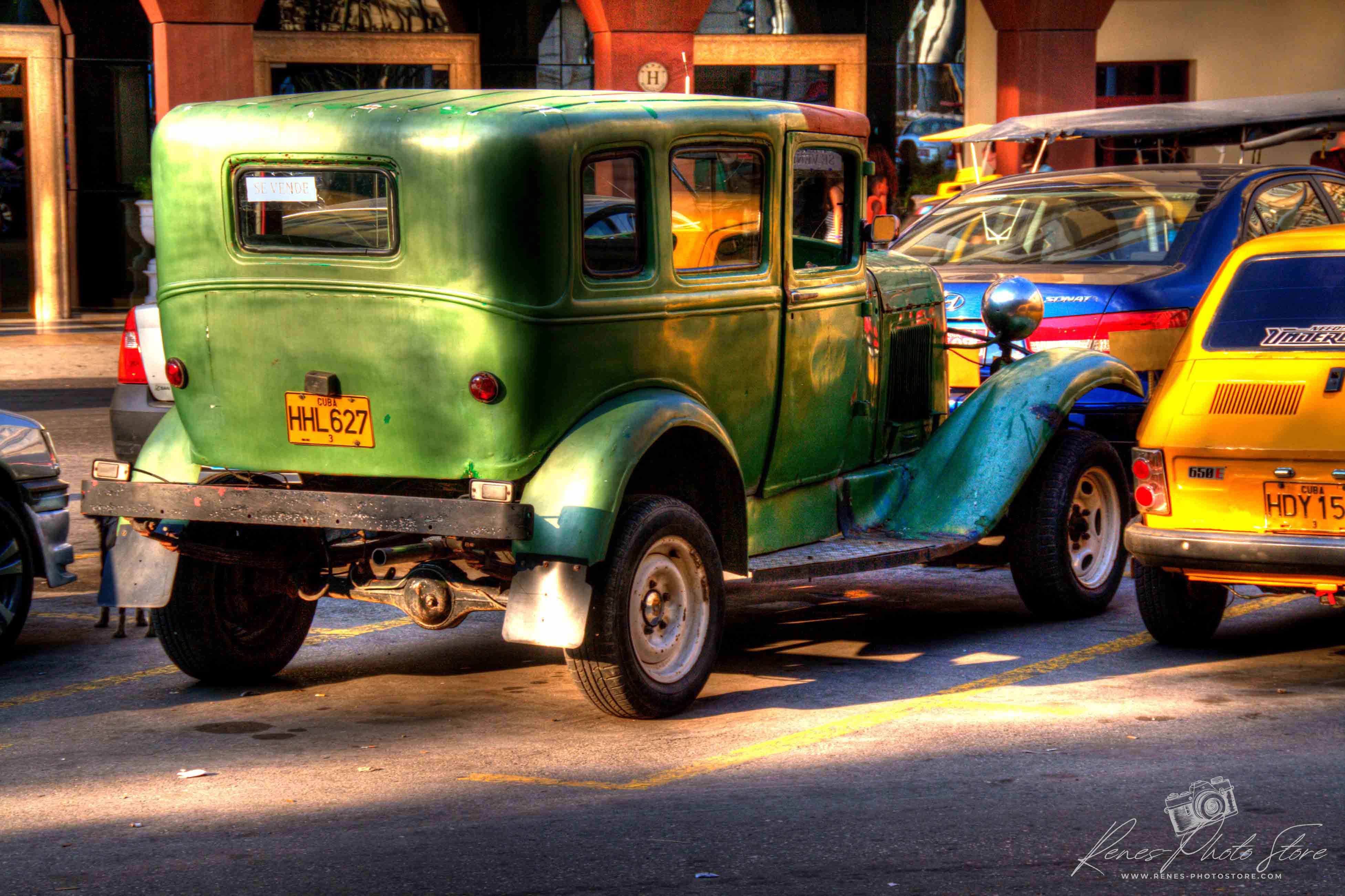 Green 1931 Ford Model A Havana | Vintage Car Photo Download