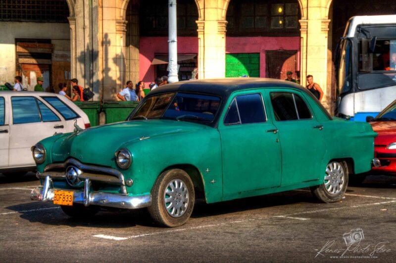 1949 Ford in Havana | Classic Car Digital Photo Download