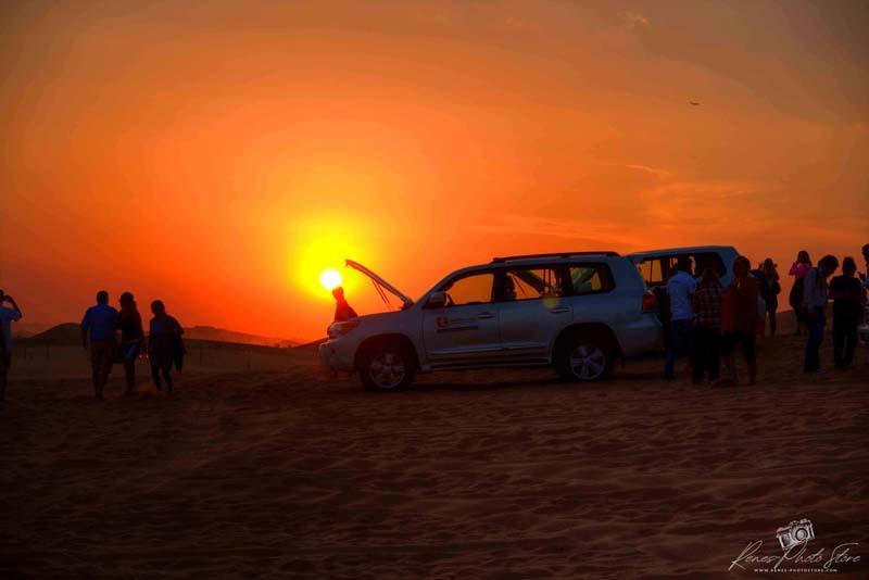 Abu Dhabi Dune Bashing | Desert Safari Action Photo Download