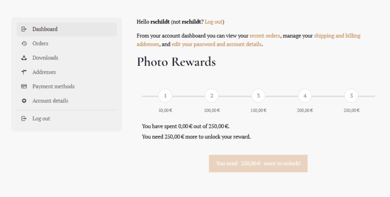 Photo Purchase Rewards Pro – Boost Sales with a Loyalty Program for Photo Blogs - Image 5