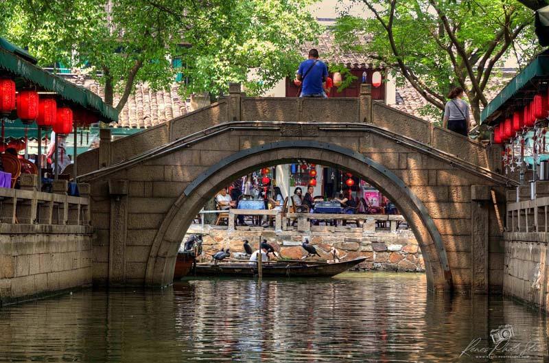 Ancient Stone Bridge in Tongli | Jiangsu Water Town Photo Download