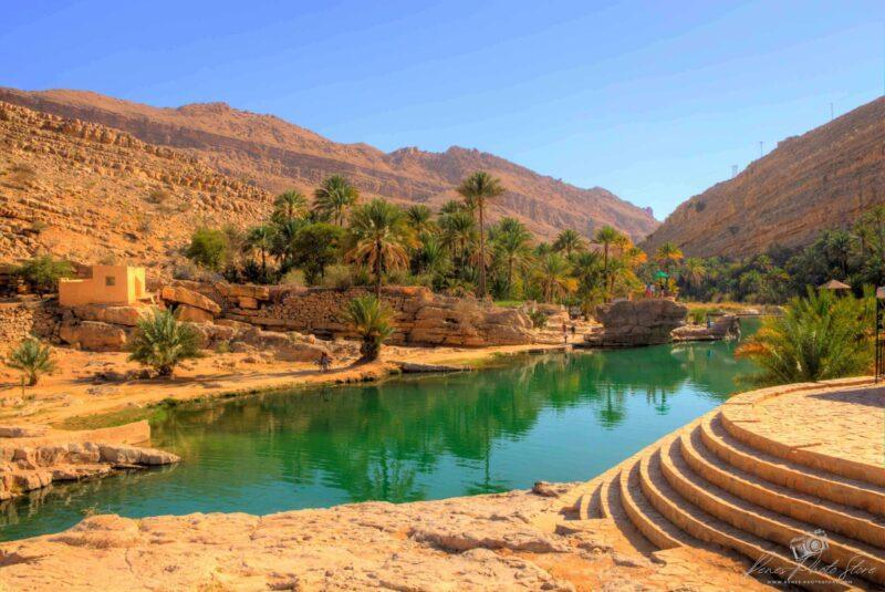 Wadi Bani Khalid Oman | Lush Desert Oasis Photo Download