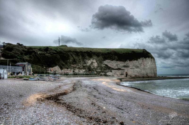 Wild Coastline of Yport France | Normandy Cliffs Photo Download