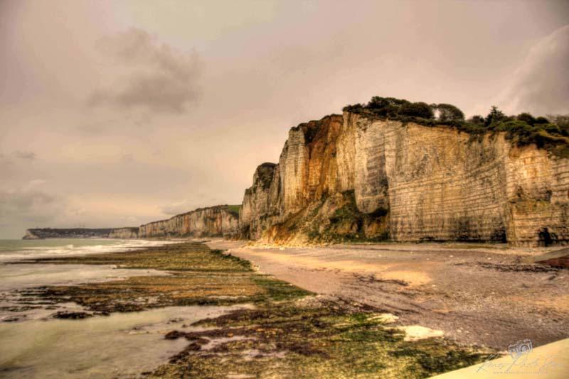 Dramatic Light at Yport Coastline | Normandy Seaside Photo
