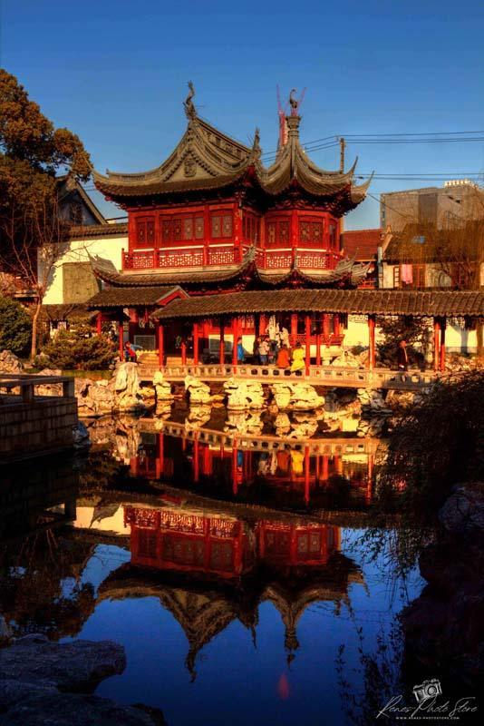 Temple in Yu Garden Shanghai | Chinese Garden Photo Download