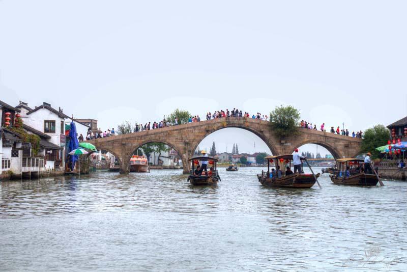 Fangsheng Bridge Zhujiajiao | Ancient Water Town Photo Download