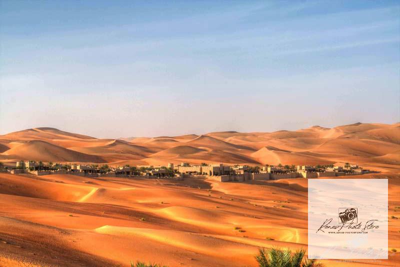 Qasr Al Sarab Desert Resort in Rub’ al Khali | Arabian Desert Landscape Photo Download