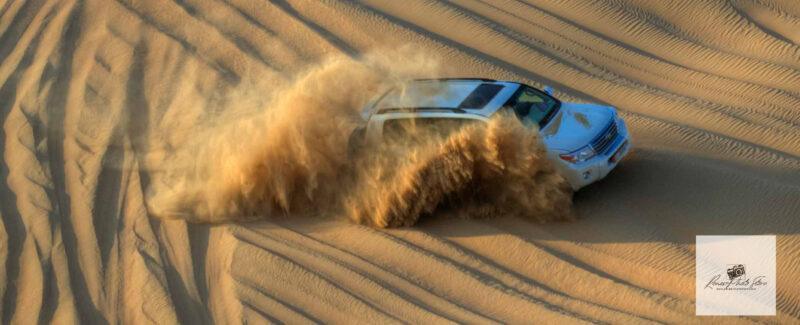 Abu Dhabi SUV Dune Bashing | Desert Action Photo Download
