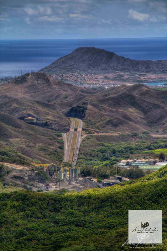 Kapolei and Pu‘u o Kapolei from the Ewa Hills on O‘ahu | Coastal Ridge Panorama Photo Download