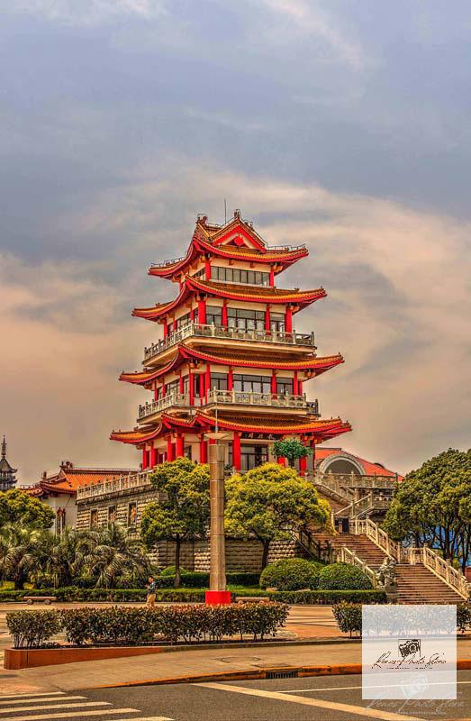 Pagoda Temple at Fengxian Bay in Shanghai | Chinese Architecture Photo Download