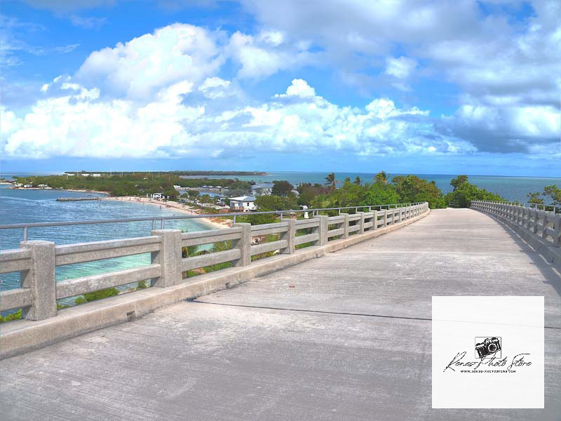Old Seven Mile Bridge View to Bahia Honda | Photo Download