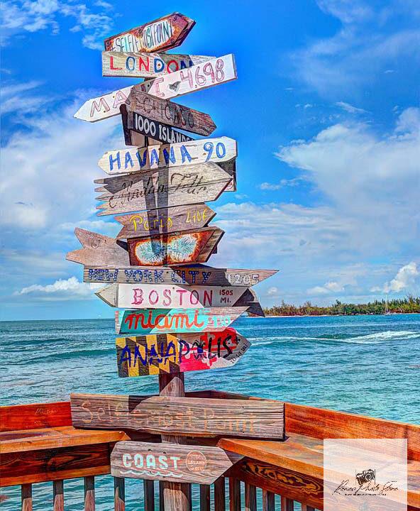 Southern Most Point | Key West Pier Signpost Photo Download
