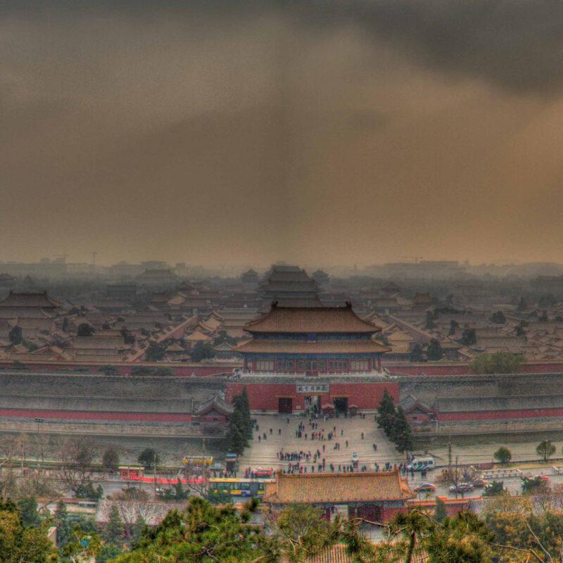 Forbidden City View from Jingshan Park | Panoramic Download
