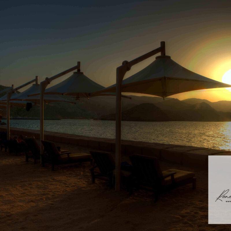 Oman Beach Sunset at Shangri‑La Barr Al Jissah | Digital Download