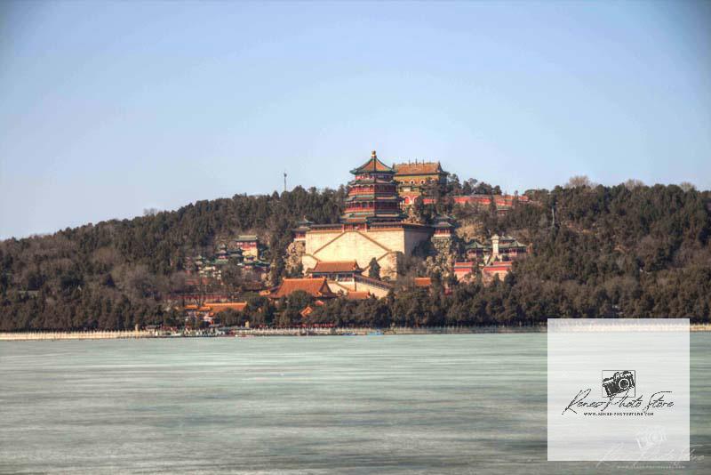 Longevity Hill & Tower of Buddhist Incense, Summer Palace | Winter Lake Photo Download