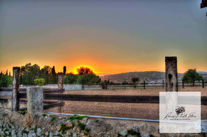 Manacor Hills Sunset | Mallorca Finca Horse Paddock View – Photo Download