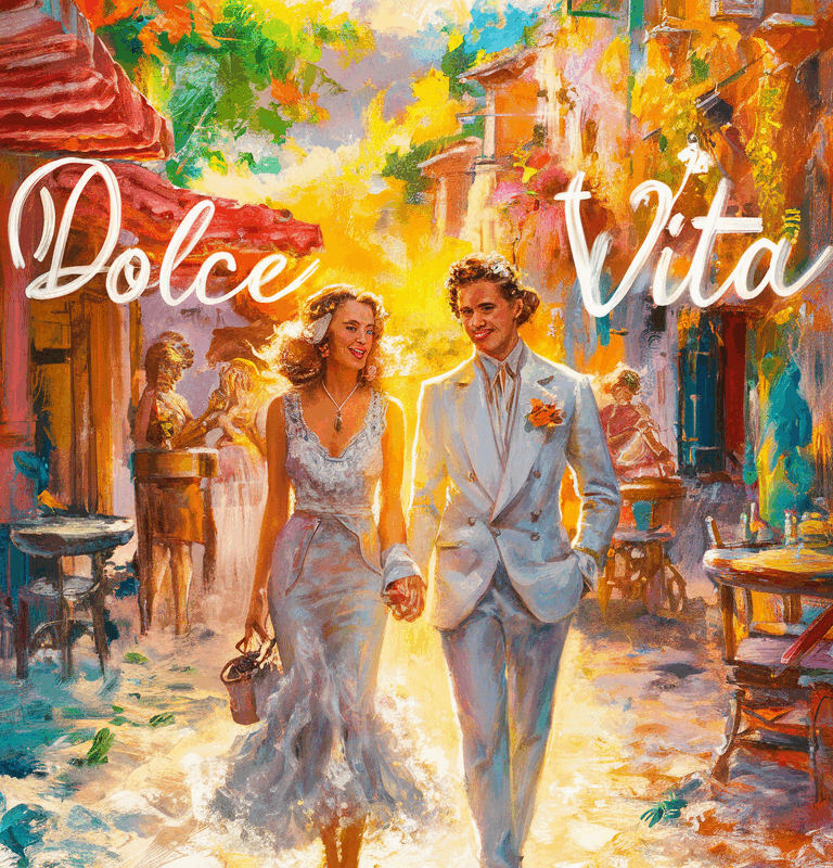 Dolce Vita in Italian Village | Romantic Lifestyle Photo Download