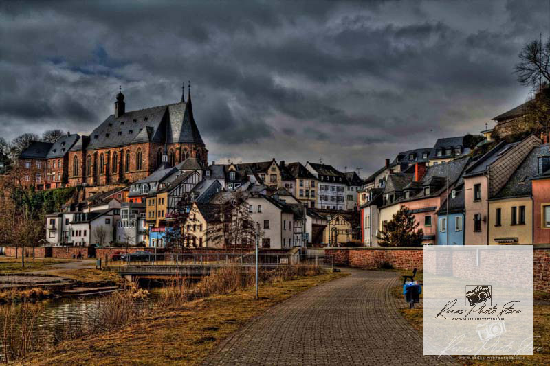 St. Martin Church in Nittel, Moselle | Village Architecture Photo Download
