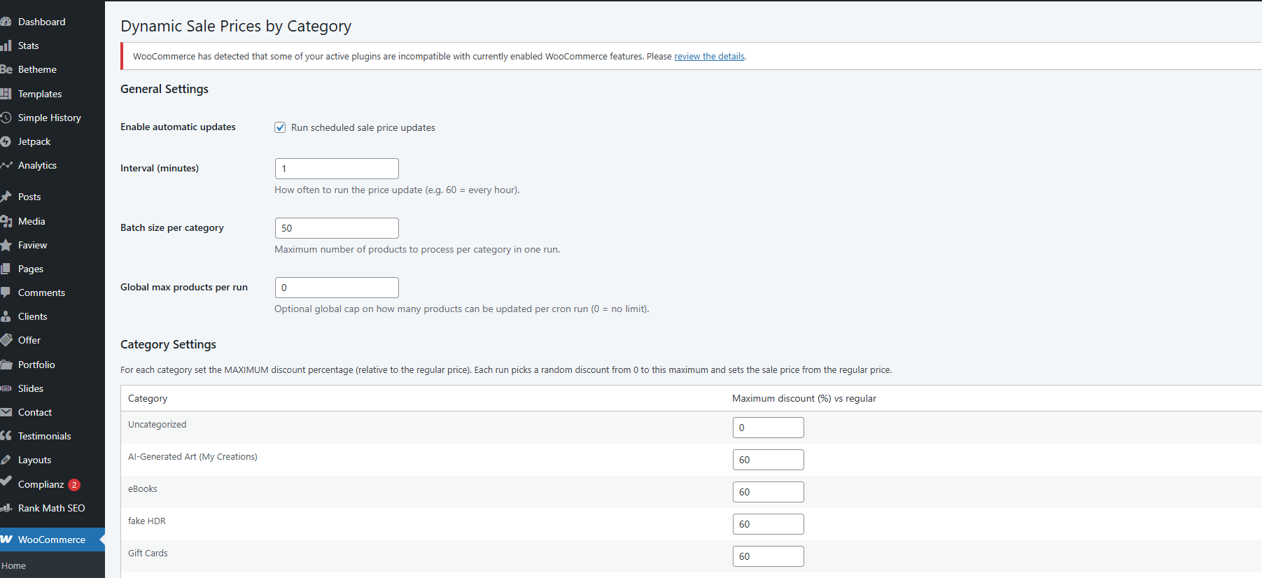 WooCommerce Dynamic Sale Prices by Category – Smart Automated Discounts for WooCommerce Photo Stores