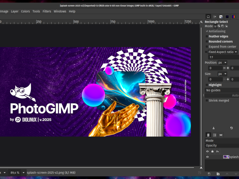 Turn GIMP into Photoshop with the PhotoGIMP Theme (Free Complete Guide) photo taken from here: https://github.com/Diolinux/PhotoGIMP/blob/master/screenshots/photogimp_3_-_diolinux.png